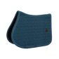 Sparkling dressage saddle pad with elegant star quilting