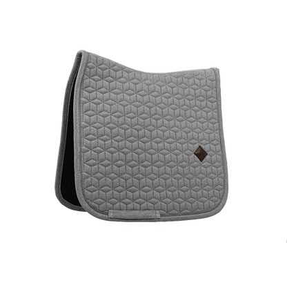 Sparkling star quilted saddle pad with cushioning for the horse&