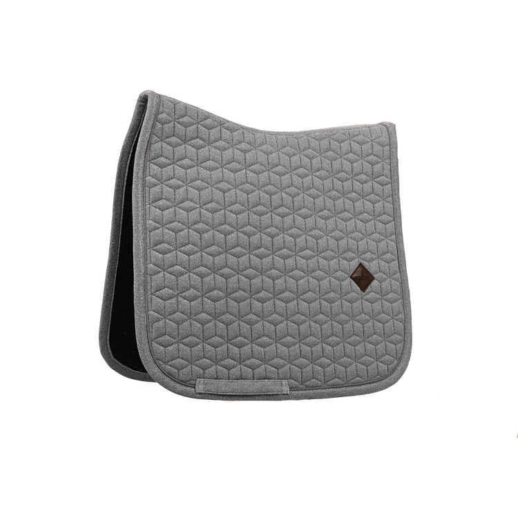Sparkling star quilted saddle pad with cushioning for the horse&