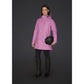 Pink equestrian rain jacket