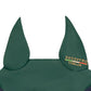 Stretch technical fly veil for horses with breathable properties