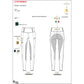 Stretch technical riding leggings for women with full-length grip