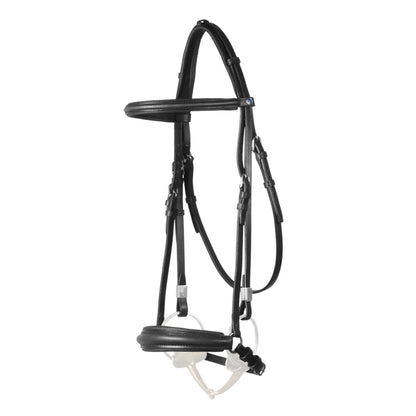 Stübben 2305 Leitrim horse bridle with Hanoverian noseband and Slide&Lock buckles.