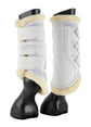 Breathable Stübben brushing boots designed to protect horse legs during everyday training.