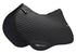 Stübben jumping saddle pad designed for a streamlined fit beneath the saddle.