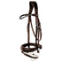 Stübben Switch leather dressage bridle featuring a customisable Magic Tack browband.