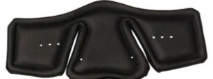 Stübben Equi-Soft Girth Pad positioned inside the compatible girth system.