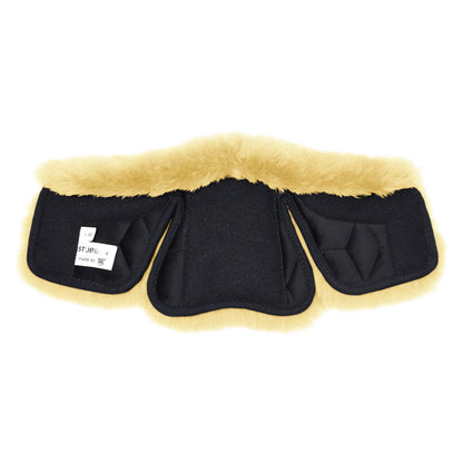 Stübben Equi-Soft Sheepskin Girth Cover by Mattes for compatible saddle girths.