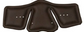 Stübben Equi-Soft replacement pad for compatible saddle girths.