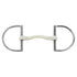 Stübben Fine Line Flex D-Ring Bit 1303 with flexible mouthpiece and fixed D-rings.