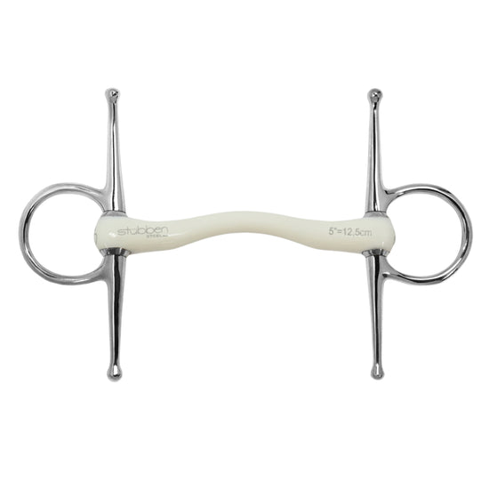 Stübben flexible full cheek snaffle bit for horses from the Fine Line collection.