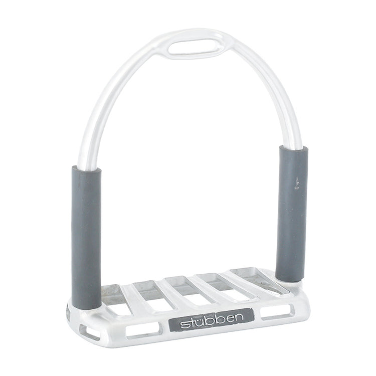 Stübben Flexi Grip Stirrup 1208 with grip footbed for horse riding.