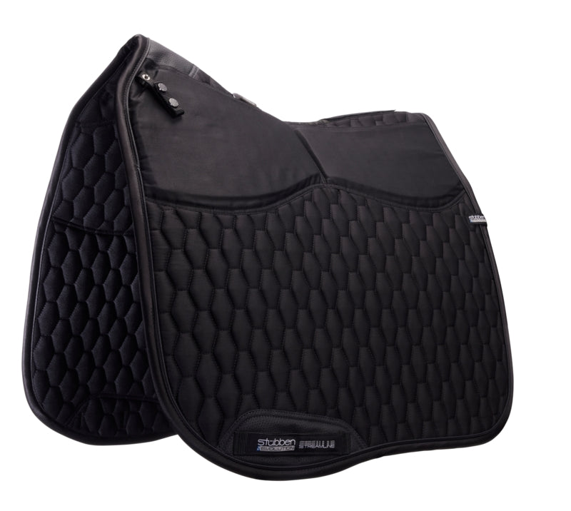 Stübben equestrian adjuster pad designed for dressage saddle fit.