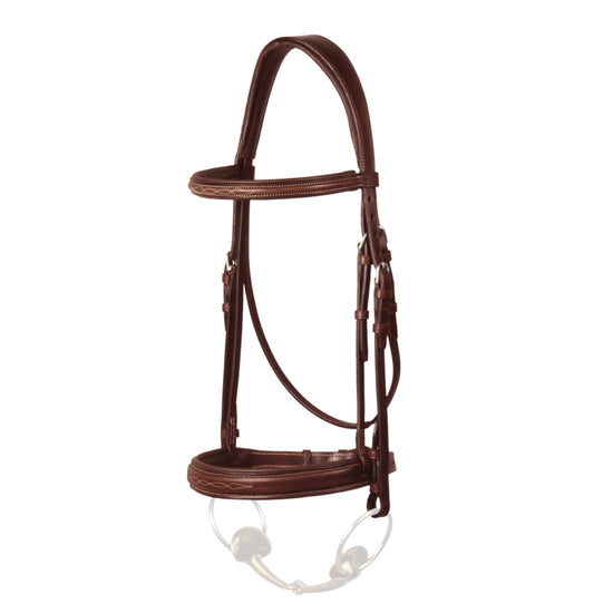 Stübben Hunter Bridle featuring a classic leather design for horses.