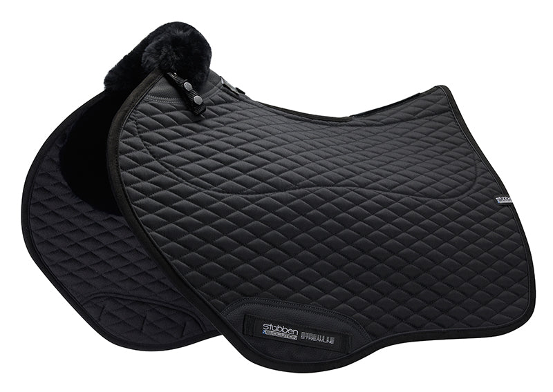 Stübben Streamline Lambswool Close Contact Jumping Pad for jumping saddles.