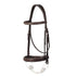 Stübben English hunter bridle crafted from leather for horse shows and riding.