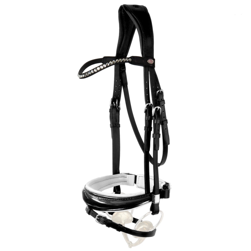 Stübben Magic Tack horse bridle designed for an elegant and individual dressage look.