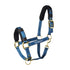 Stübben horse halter with reflective thread detailing for everyday stable use.