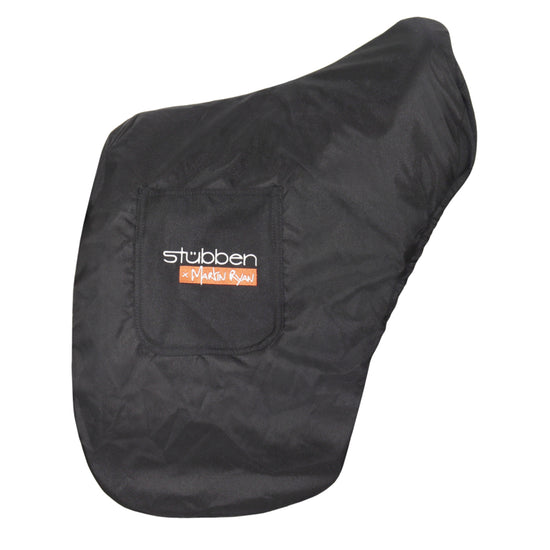 Stübben protective saddle dust cover for storing a REV saddle.