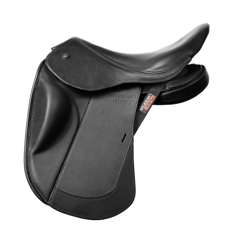 Stübben REVsport horse saddle designed for close contact with the horse.
