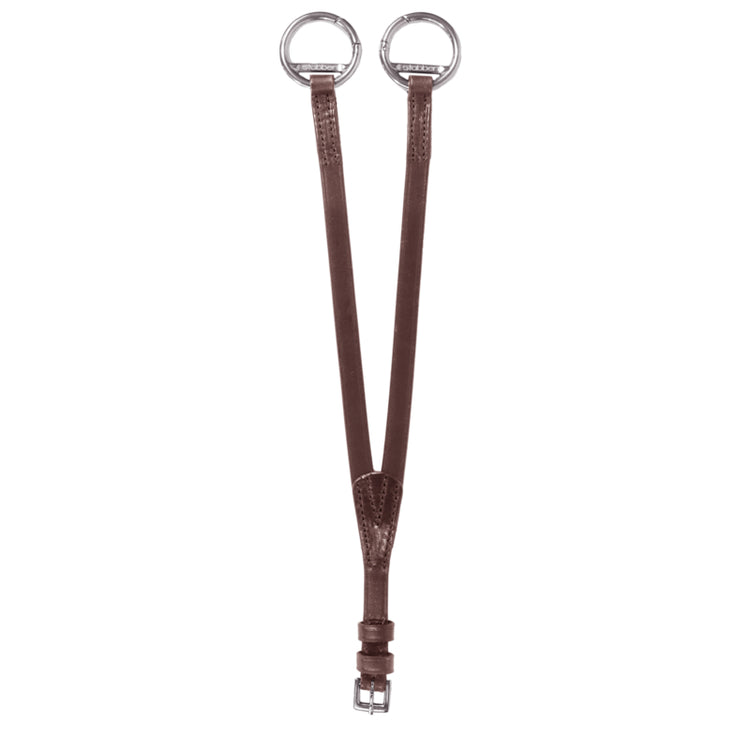 Stübben Pro-Jump breastplate fitted with the matching running martingale attachment.