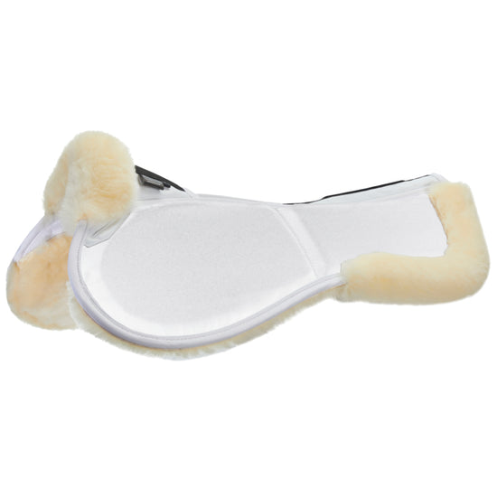 Stübben Streamline Adjuster Lambswool Jumping Half Pad with adjustable insert system.