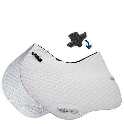 Stübben close contact jumping saddle pad for training and show jumping competition.