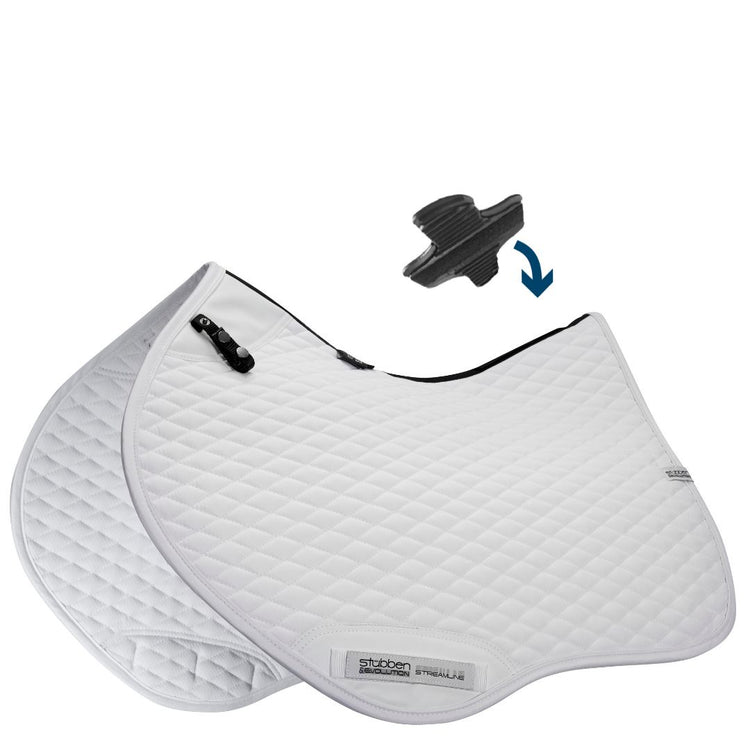 Stübben close contact jumping saddle pad for training and show jumping competition.