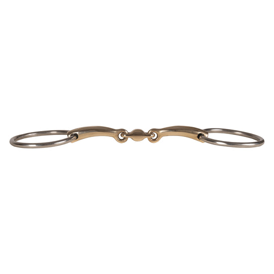 Sweet Copper Loose Ring horse bit designed to encourage natural salivation