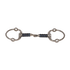Sweet Iron gag bit with movable rollers for tongue activity and softer contact