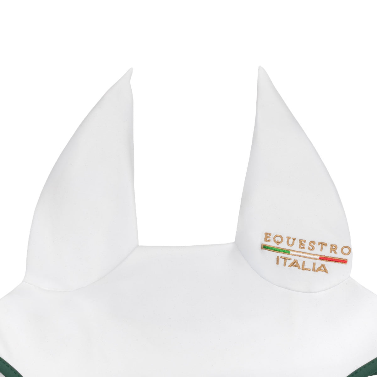 Technical horse fly veil designed to protect the ears from insects
