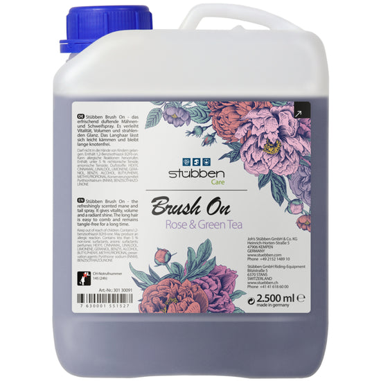 Stübben mane and tail detangler refill for easier horse grooming and combing.