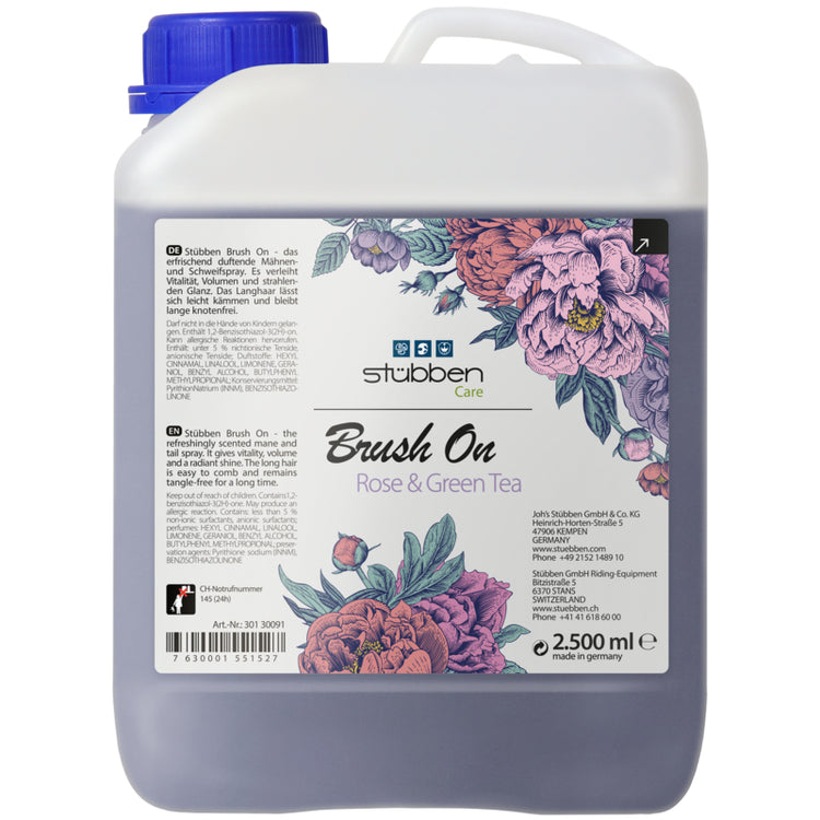 Stübben mane and tail detangler refill for easier horse grooming and combing.
