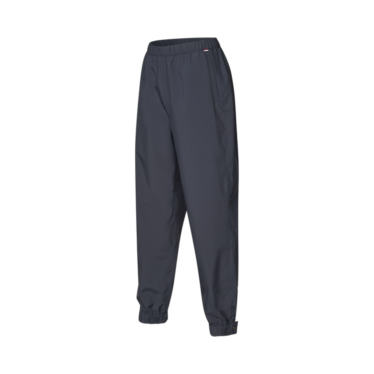 Unisex rain trousers for equestrian training and competition course walks