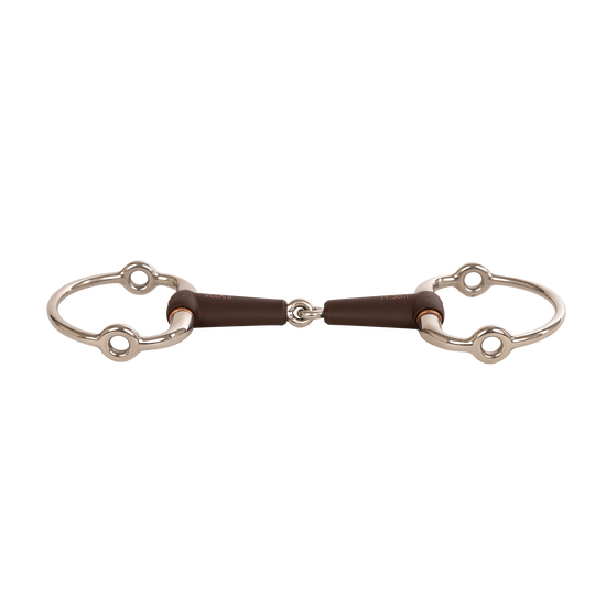 Velari Eggbutt Gag Flex Single Jointed Medium horse bit
