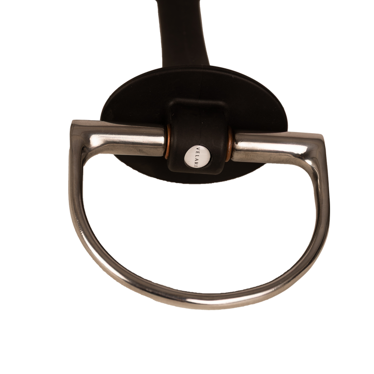 Velari Eggbutt Soft Flex Soft horse bit with flexible straight bar