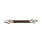 Velari equestrian leather eggbutt bit for experienced riders