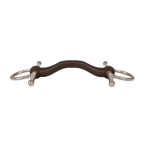 Velari Flex Hard Full Cheek horse bit for defined contact