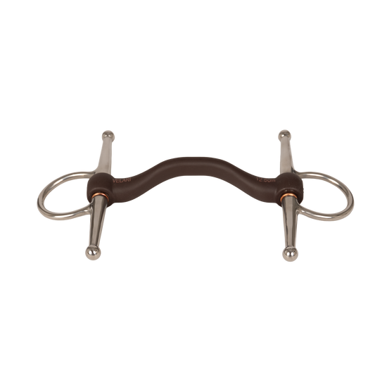 Velari Full Cheek Flex with Tongue Port Hard horse bit