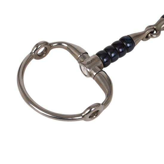 Velari Gag Eggbutt Single Jointed Cherry Roller Sweet Iron horse bit