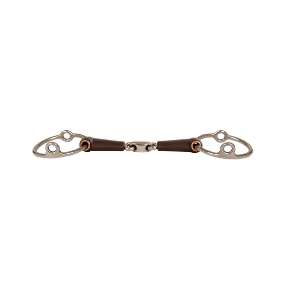 Velari Gag Flex Loose Ring Double Jointed Medium horse bit