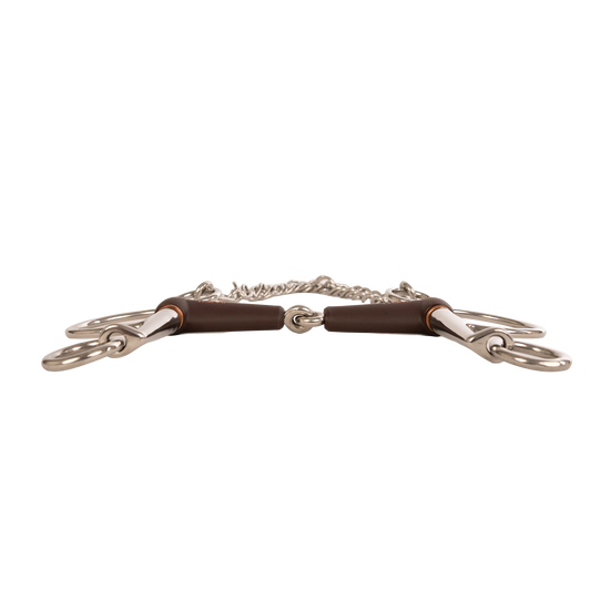 Velari Pelham Flex Single Jointed Short Medium horse bit
