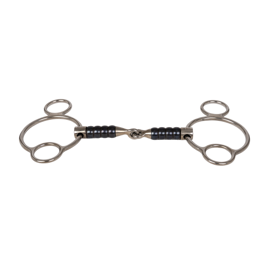 velari Pessoa 2,5 Ring Single Jointed Cherry Roller Sweet Iron horse bit