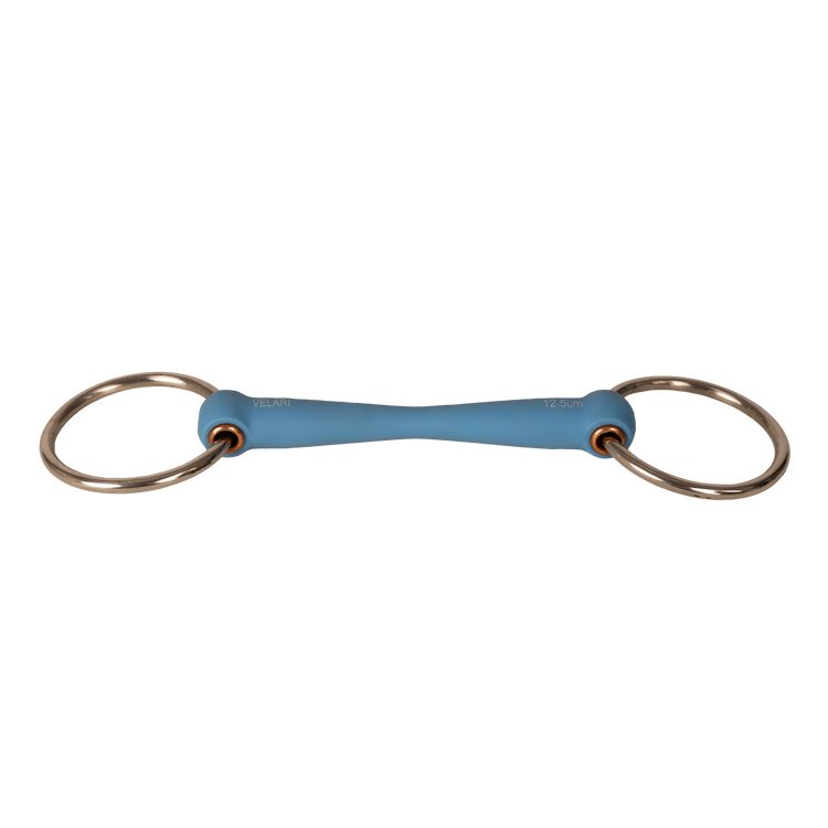 Velari Snaffle Flex Loose Ring Medium horse bit