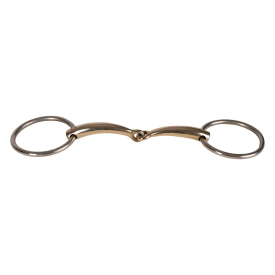 Velari Snaffle Loose Ring Single Jointed Sweet Copper horse bit