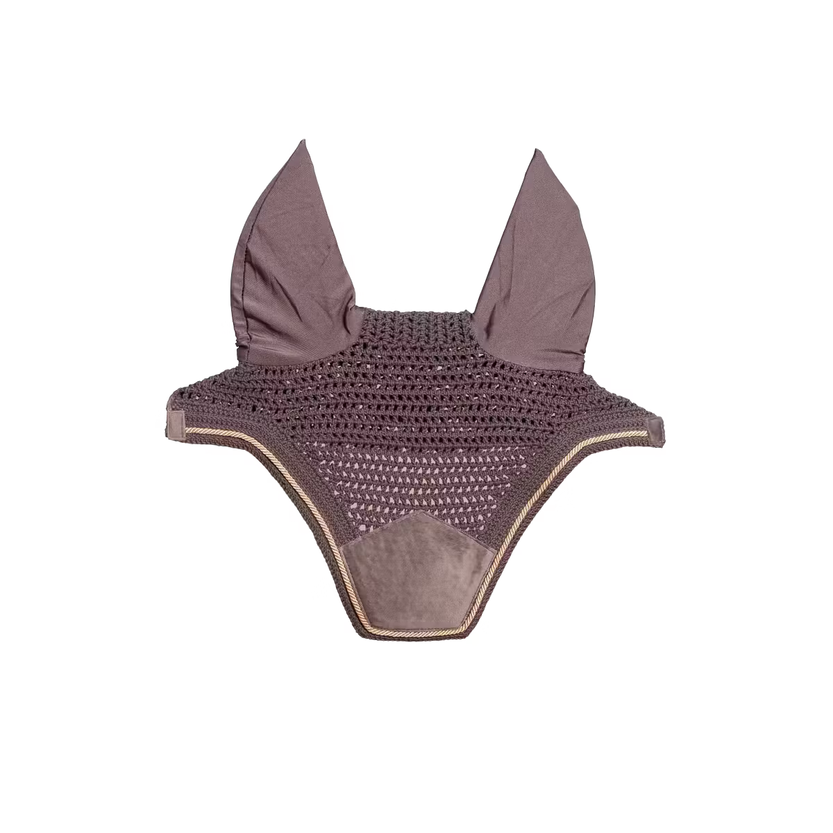 Equestrian velvet fly bonnet with a refined modern American style.