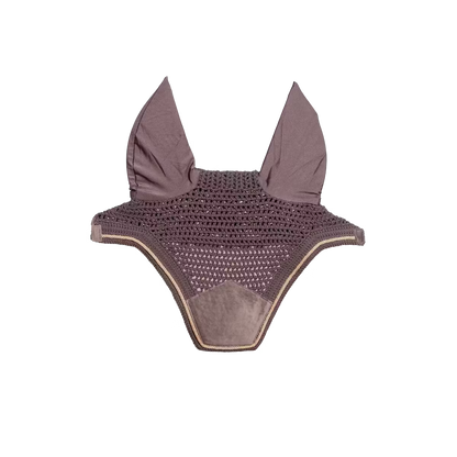 Equestrian velvet fly bonnet with a refined modern American style.