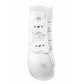 Rear dressage boots with elastic fastening straps white