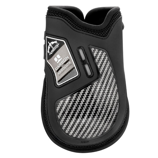Rear fetlock boots with carbon protection