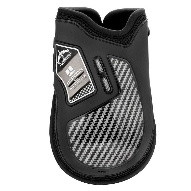 Rear fetlock boots with carbon protection